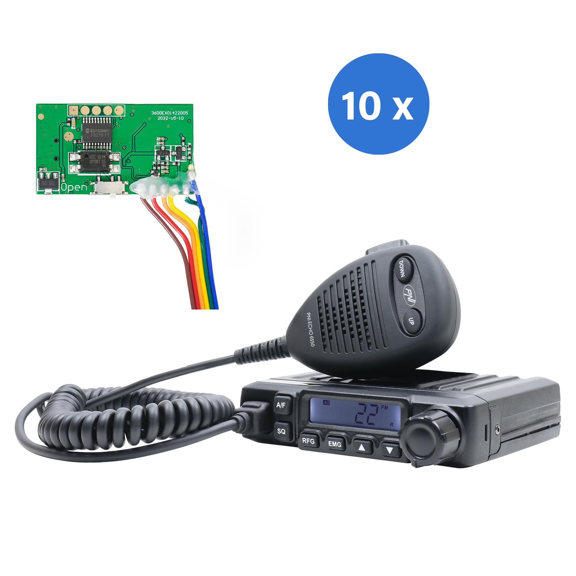HP 6550 PNI Escort 10-Piece CB