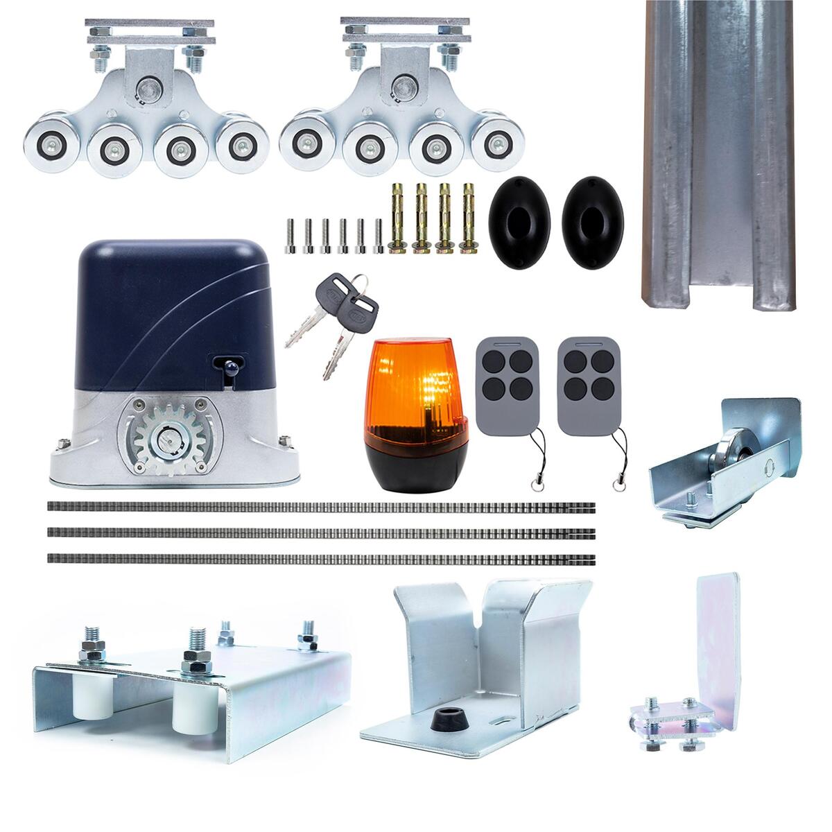 Complete automation kit for self-supporting gates