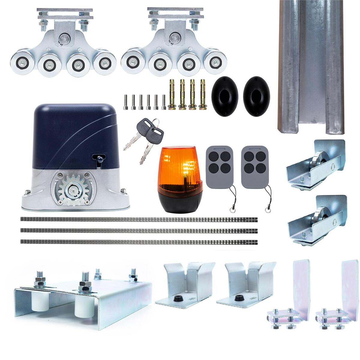 Complete automation kit for self-supporting gates