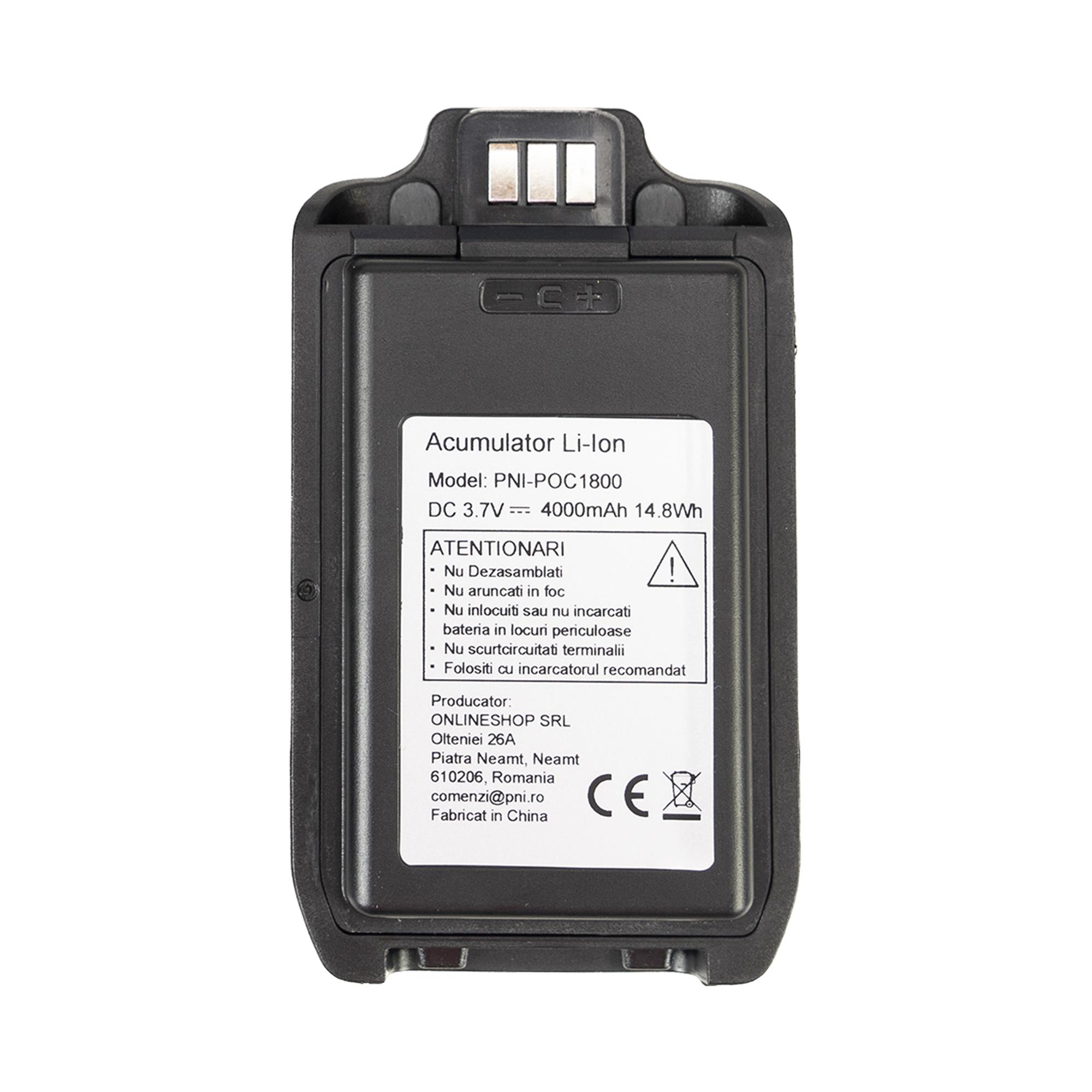 Replacement battery for PNI PoC 1800