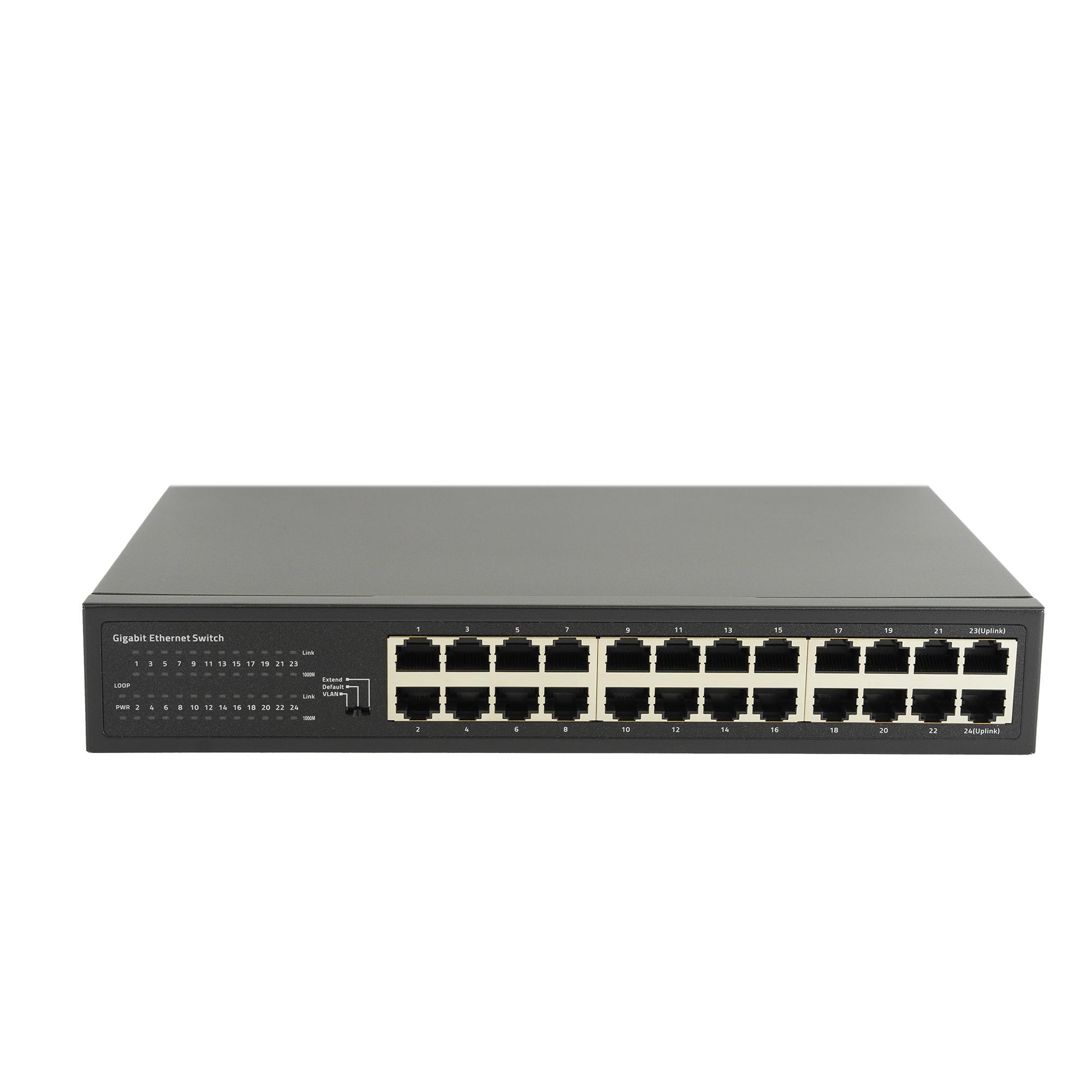 PNI SW024 24-Port 10/100Mbps Switch, VLAN