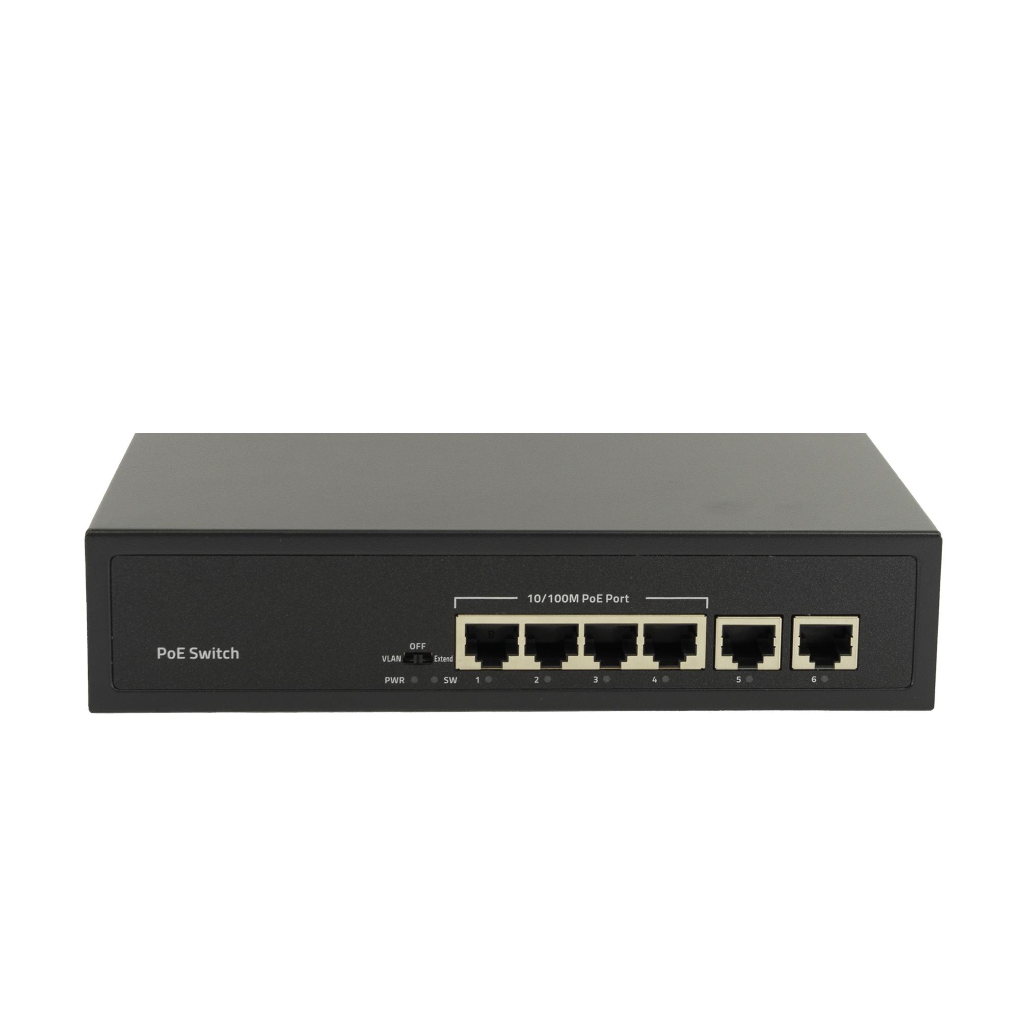 POE switch PNI SWPOE142 with 4