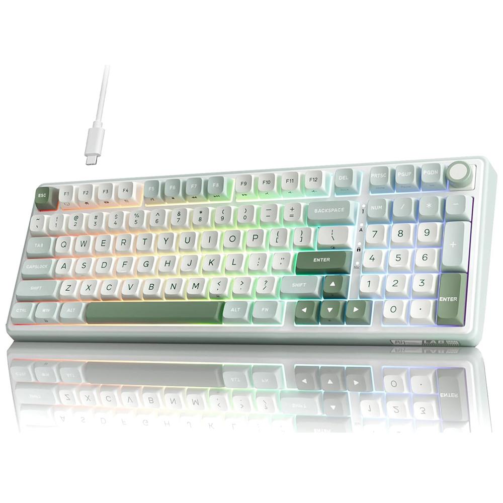 ROYAL KLUDGE R98 Pro Sky Cyan