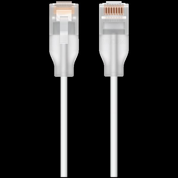Ubiquiti UACC-Cable-Patch-EL-2M-W Nano-thin patch cable with