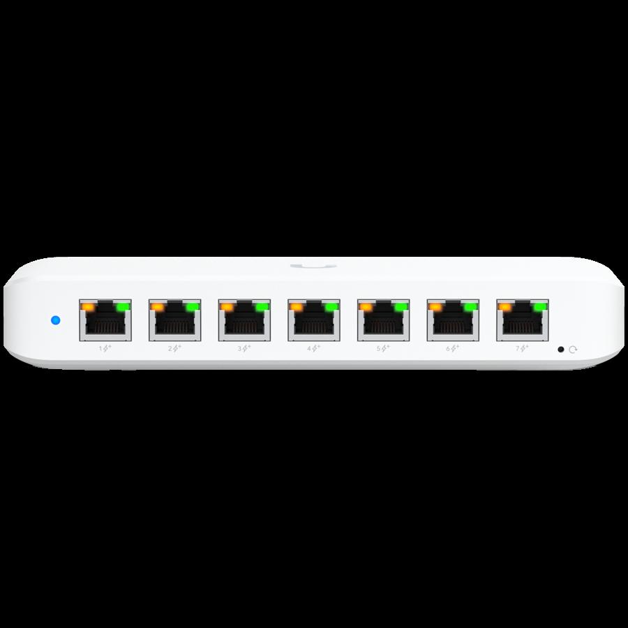 Ubiquiti USW-Ultra-210W-EU compact, Layer 2, 8-port