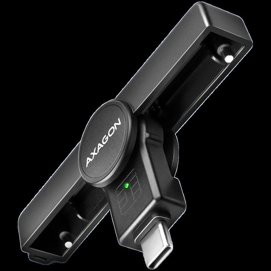 AXAGON Foldable pocket USB-C contact Smart