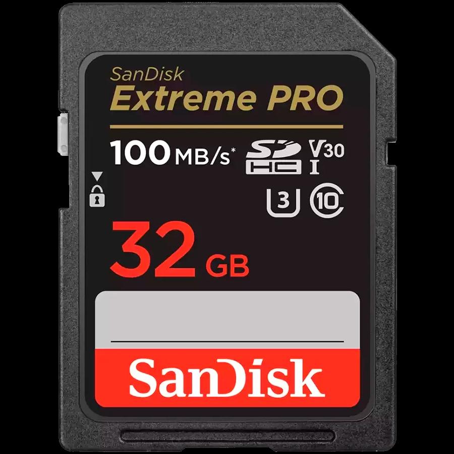 SanDisk Extreme PRO 32GB SDHC Memory