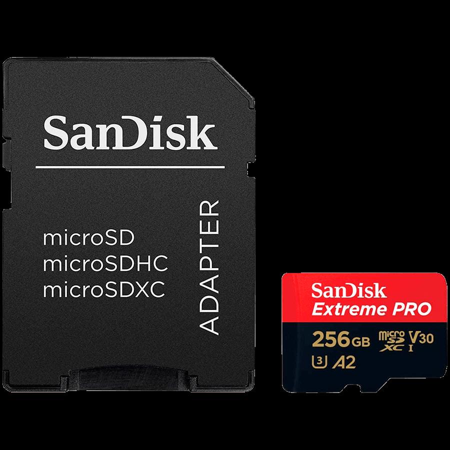SanDisk Extreme PRO microSDXC 256GB +