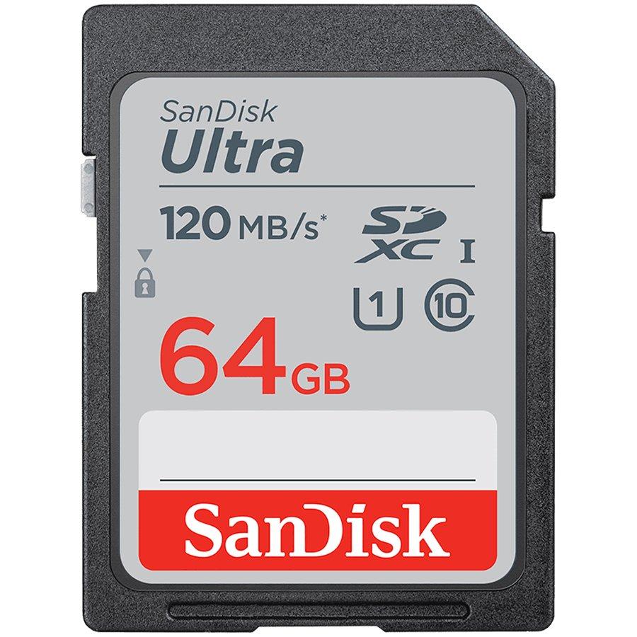 SANDISK Ultra 64GB SDXC Memory Card