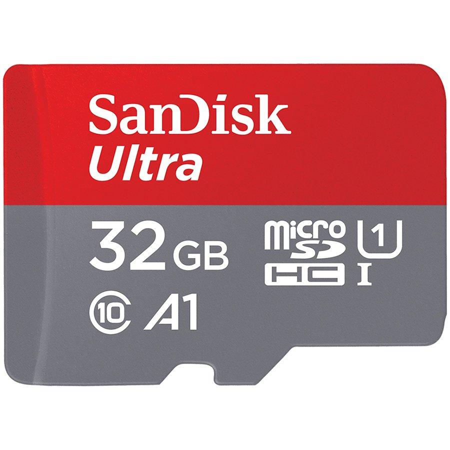 SanDisk Ultra microSDHC 32GB + SD