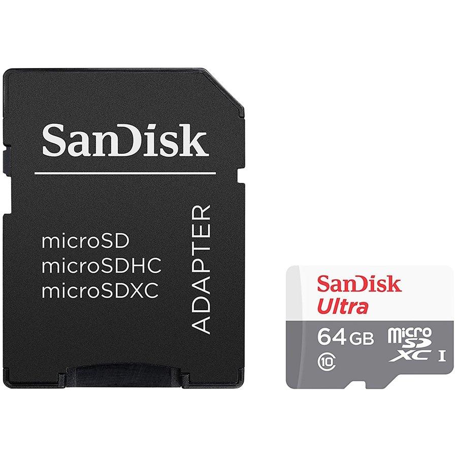 SanDisk Ultra microSDXC 64GB + SD