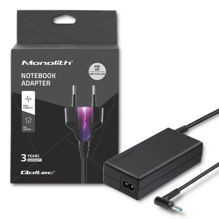 Qoltec Power adapter for laptop HP