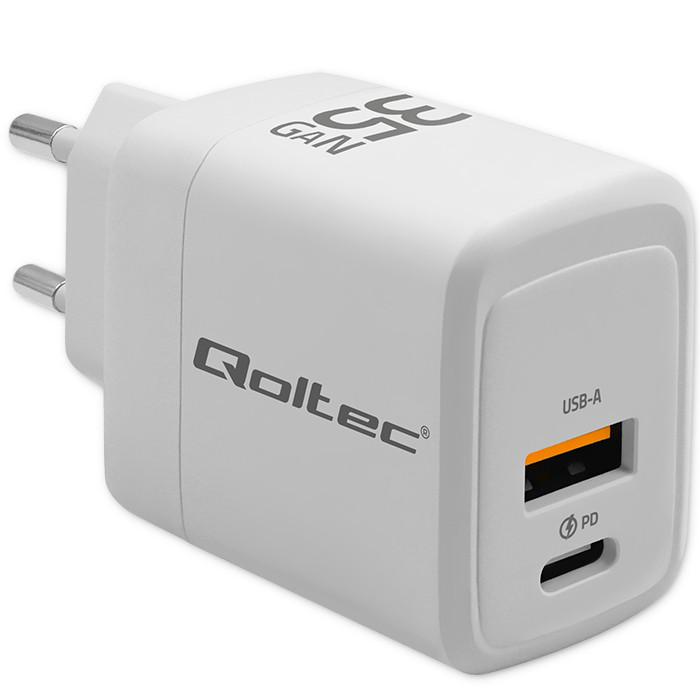 Qoltec GaN 35W charger| 5-20V |