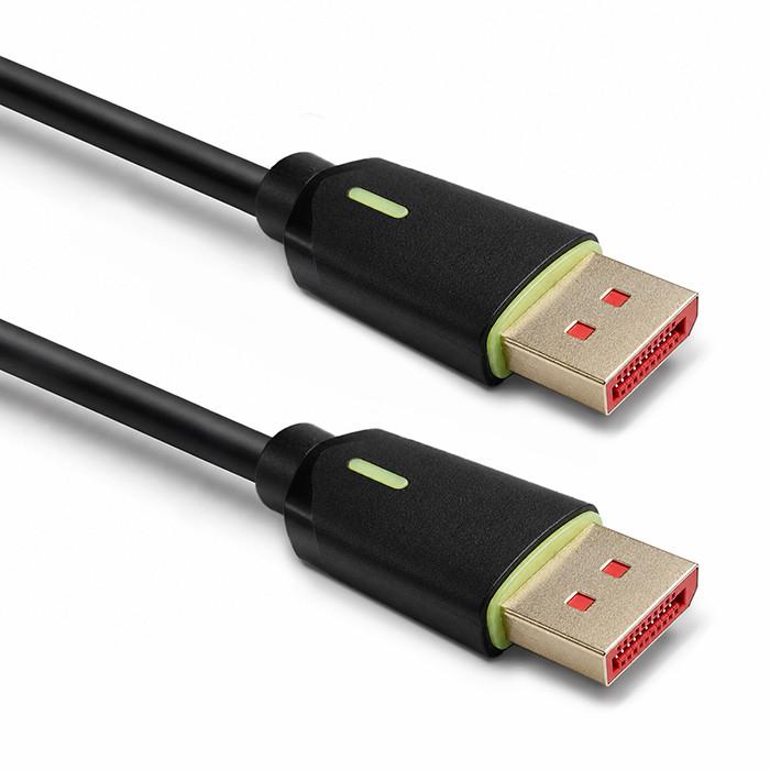 Qoltec DisplayPort v2.1 male cable