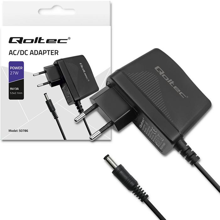 Qoltec Plug-in power supply  27W |