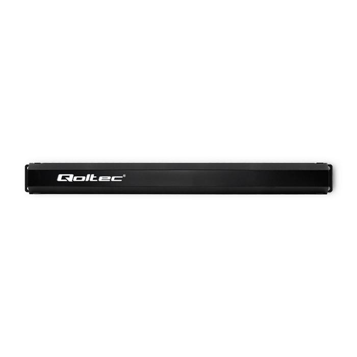 Qoltec cable organizer | 1U