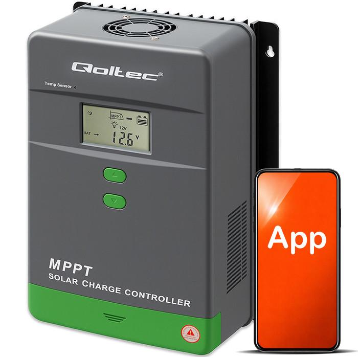 Qoltec Solar Charge Controller MPPT with