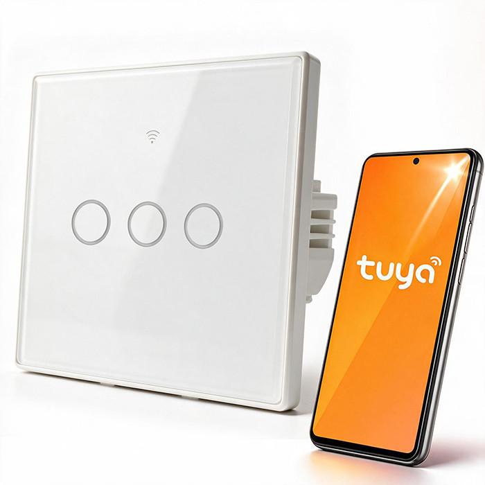 Qoltec Smart Touch 3-Gang Light Switch