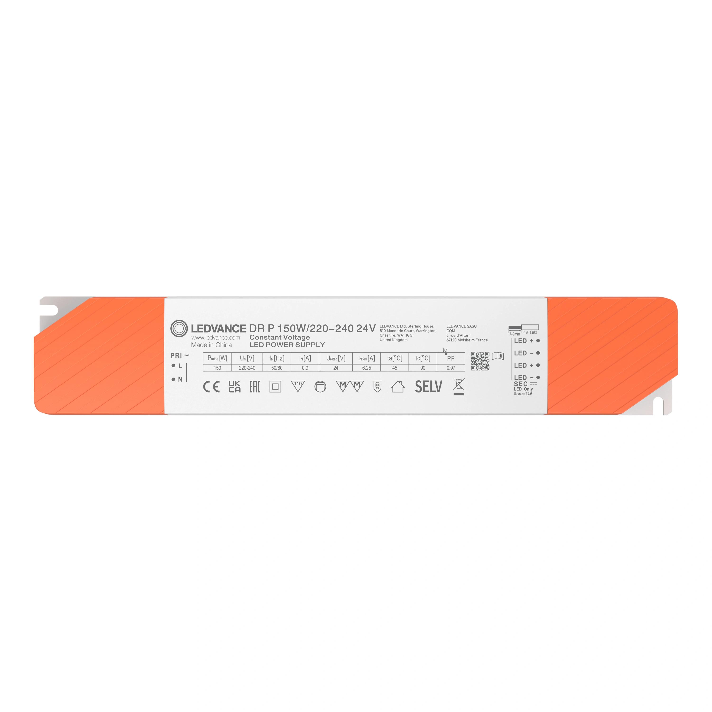 LEDVANCE LED barošanas bloks 150W, 24V