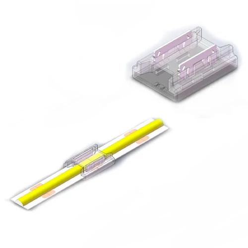 Savienotājs 10 mm COB vienkrāsainai LED