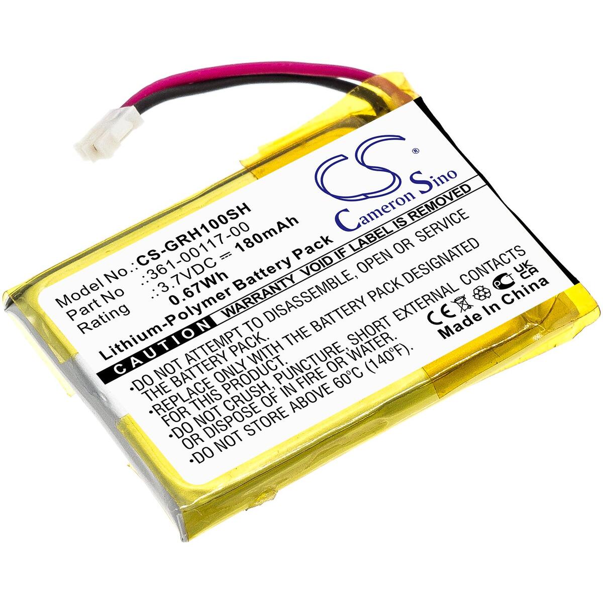 Cameron Sino 180mAh for Garmin Approach
