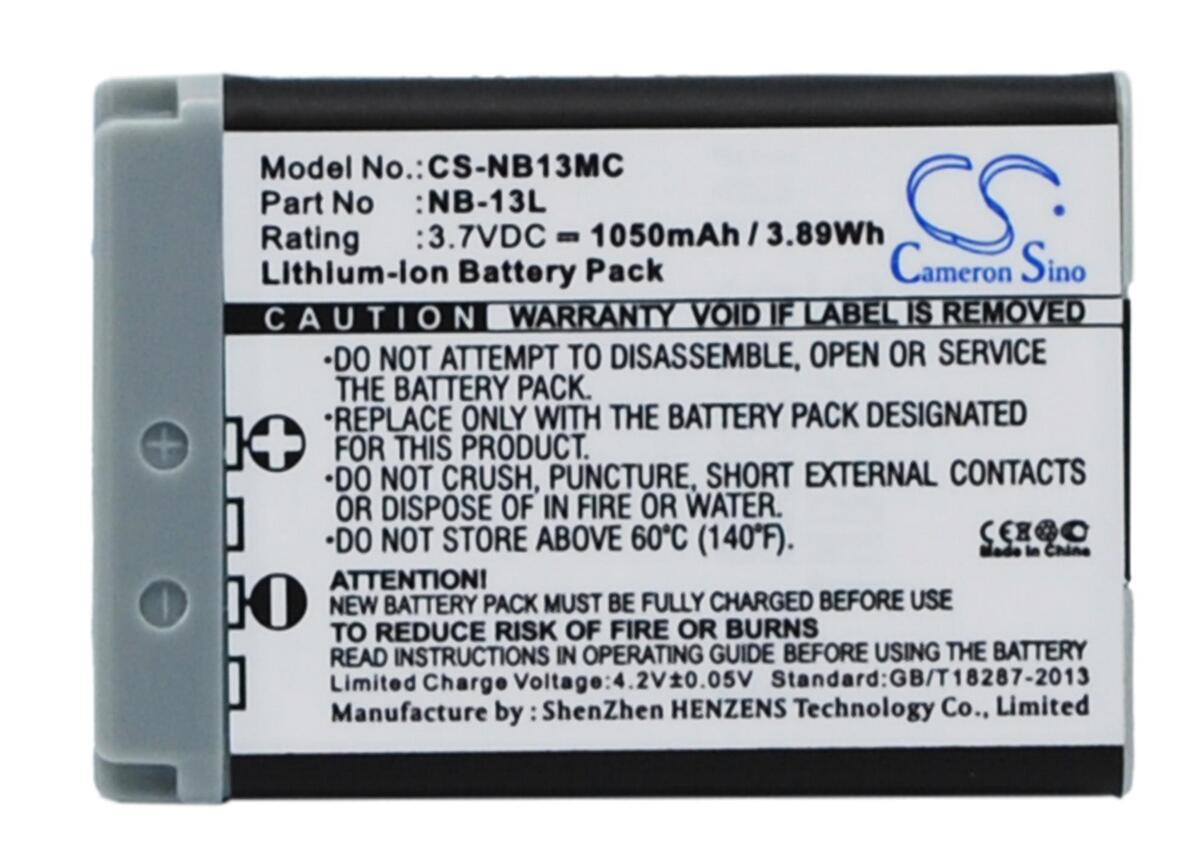 Cameron Sino 1050mAh for Canon Powershot