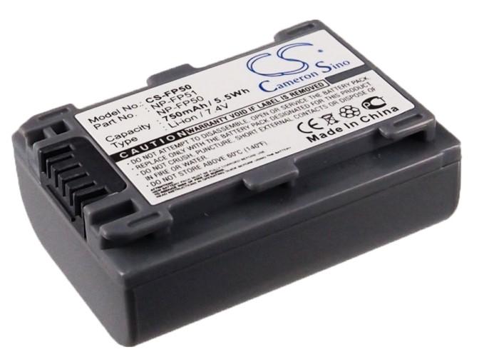Cameron Sino 750mAh for Sony DCR-SR40