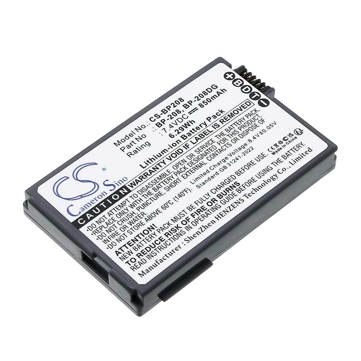 Cameron Sino 850mAh for Canon DC210