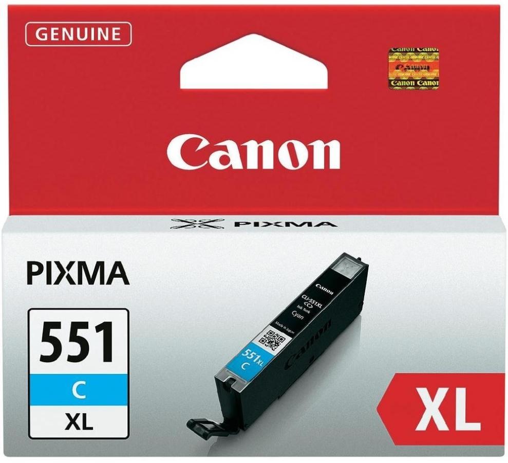 Tintes kārtridžs Canon CLI-551XL Cyan