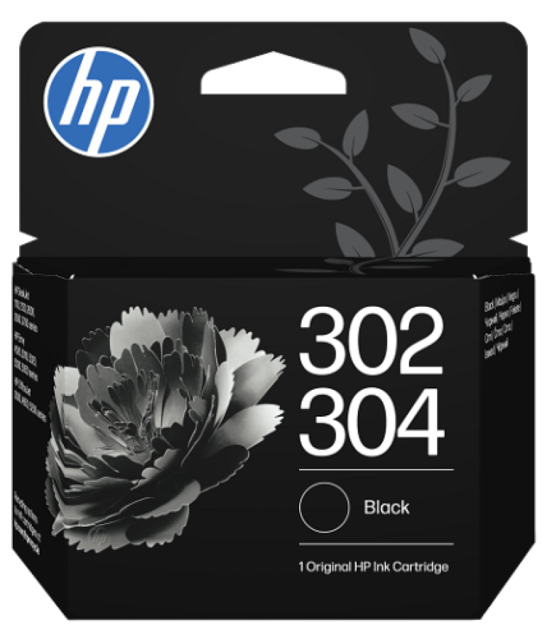 Tintes kārtridžs HP 302/304 Black