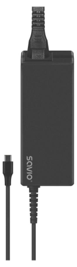 Portatīvā datora lādētājs Savio AC adapter
