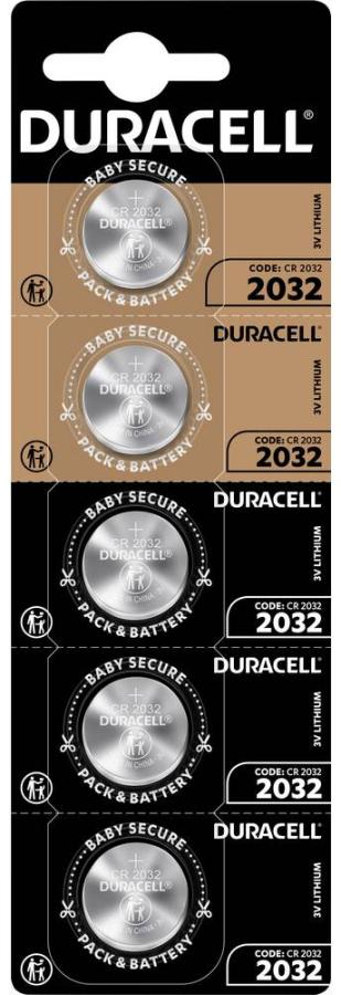 Baterijas Duracell CR2032 3V 5pack