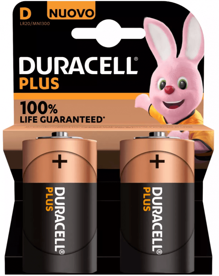 Baterija Duracell D2 Basic Alkaline 2