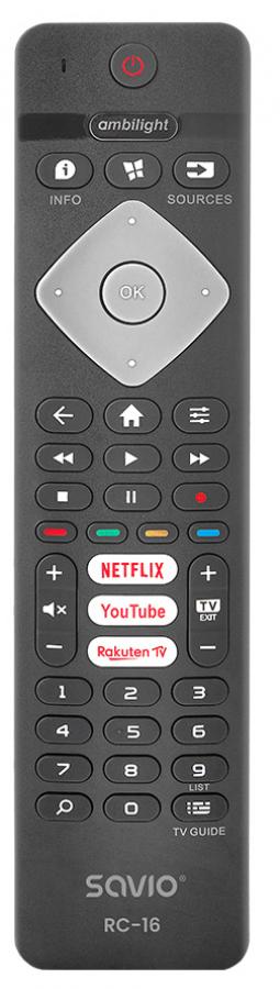 Tv Pults Savio Philips Universal Remote