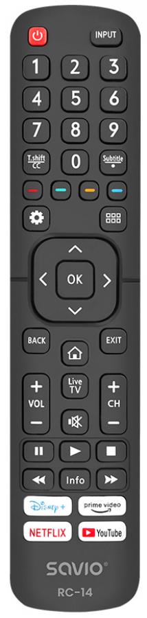 TV Pults Savio HISENSE SMART TV