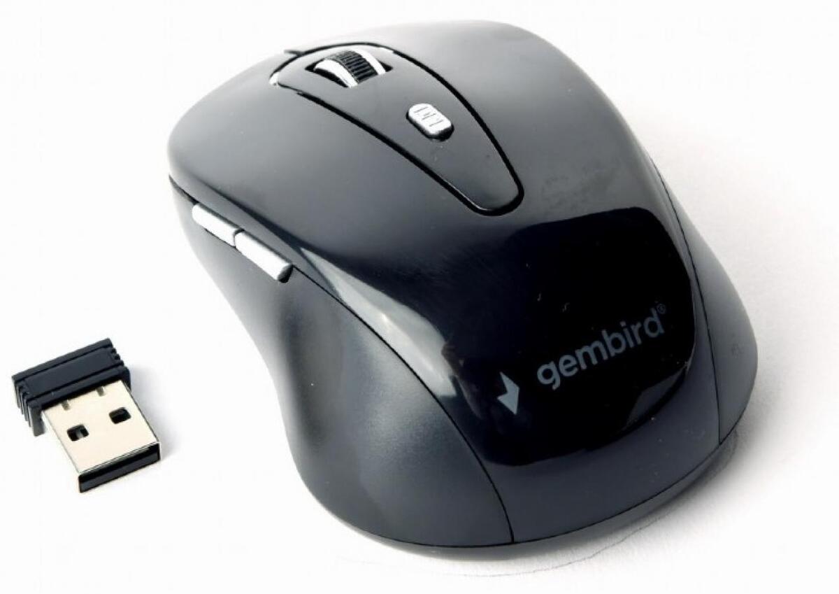 Gembird MUSW-6B-01 Wireless Black
