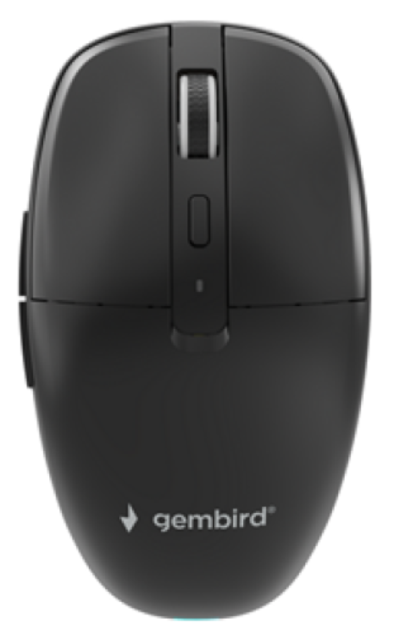 Pele Gembird MUSW2-6B-01 Wireless Black