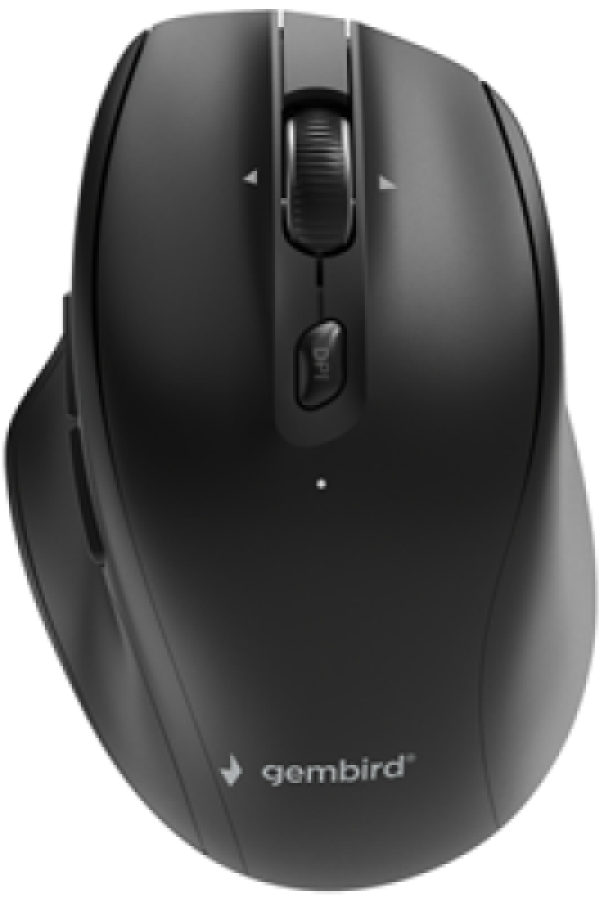 Pele Gembird MUSW2-6B-02 Wireless Black