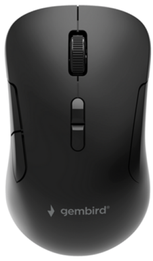 Pele Gembird MUSW2-7B-01 Wireless Black