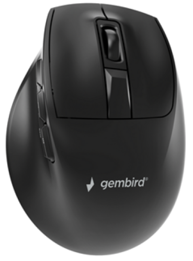 Pele Gembird MUSW3-9B-01 Wireless Black