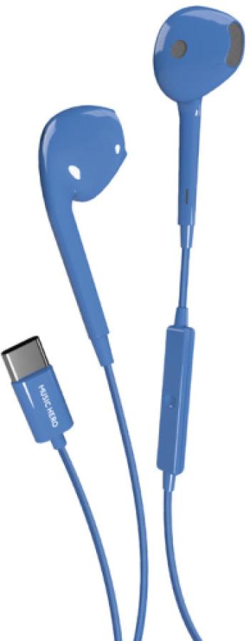 Austiņas SBS Music Hero Stereo Blue