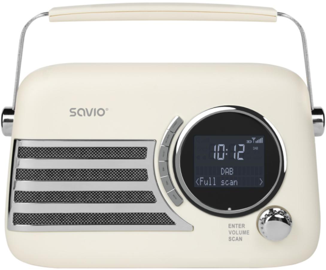 Skaļrunis Savio RS-04 portable FM/DAB+ radio