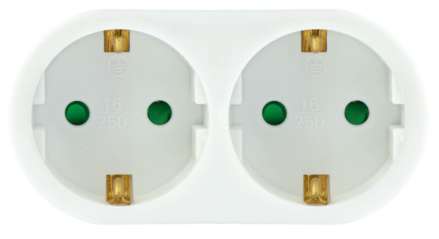 Sadalītājs Technik Schuko 2 x 220V