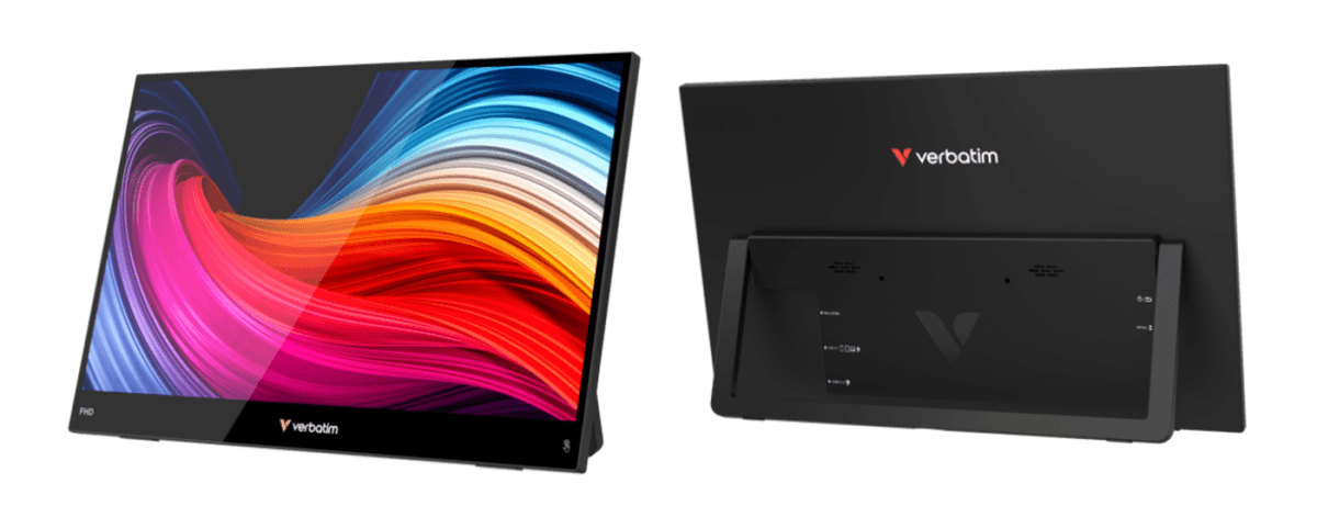 Monitors Verbatim Portable Touchscreen Monitor 15