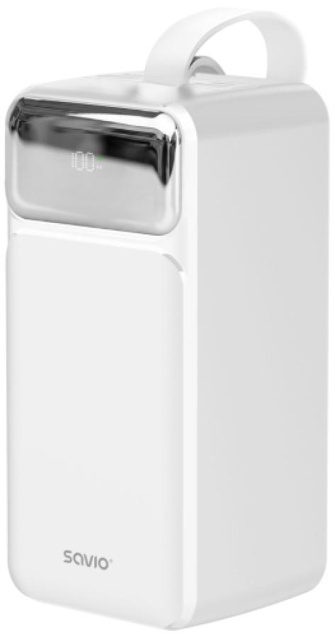 Enerģijas krātuve Savio White 50000mAh 20W
