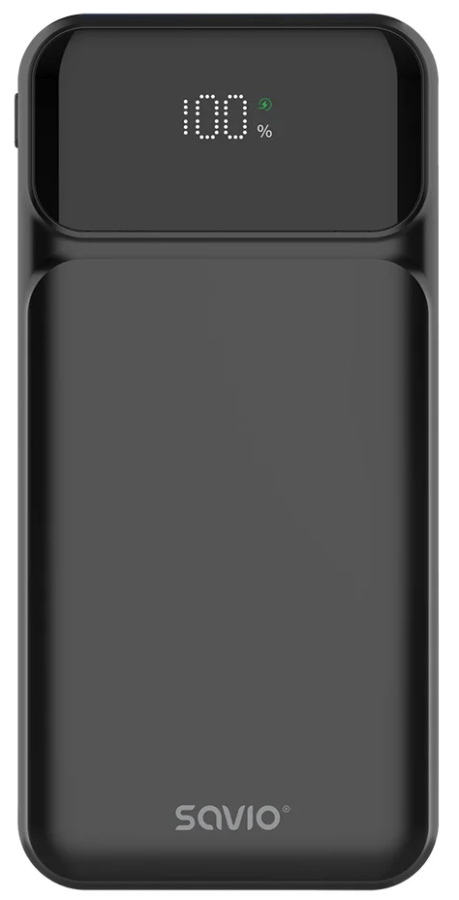 Enerģijas krātuve SAVIO POWER BANK 10000mAh