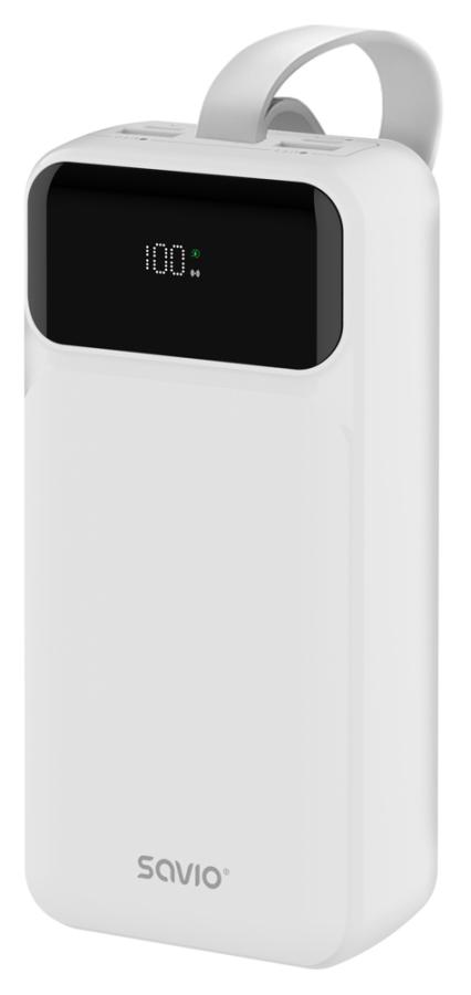 Enerģijas krātuve Savio Power Bank 30000mAh