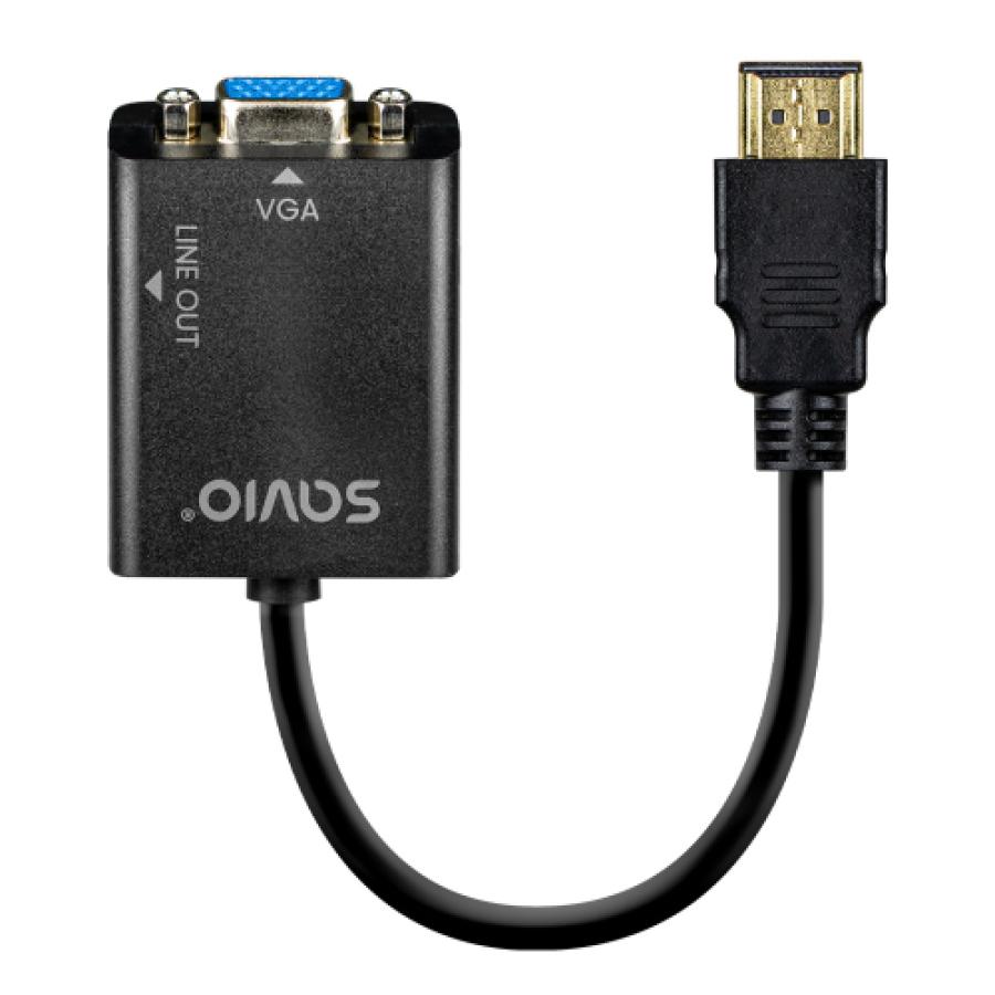 Adapteris Savio HDMI Male - VGA