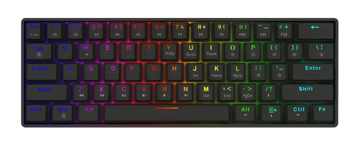 Klaviatūra Savio BLACKOUT X2 OUTEMU Peach