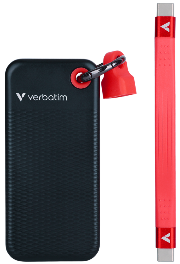 Ārējais SSD Verbatim Pocket Black 1TB